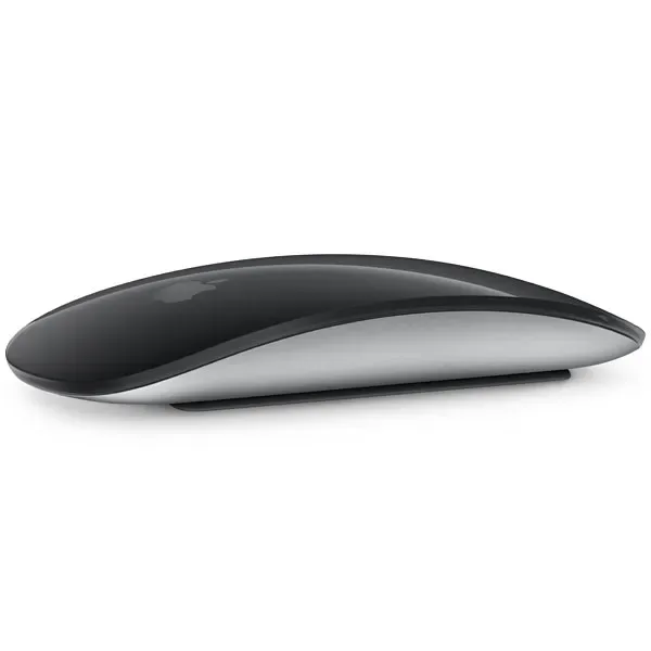 Mouse sem Fio Apple Magic Mouse A3204 MXK63AM com Bluetooth - Preto Prata
