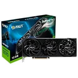 Placa de Vídeo Palit Infinity 3 12GB GeForce RTX5070 GDDR7 -