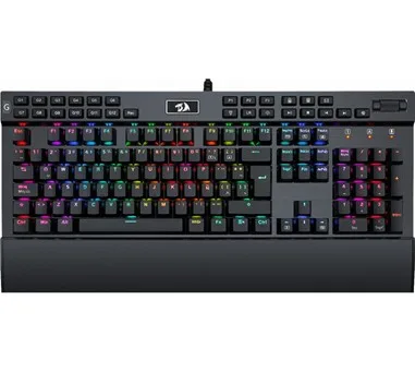 Teclado Gamer Mecânico Redragon K550RGB-1 Yama USB RGB Purple Inglês Preto