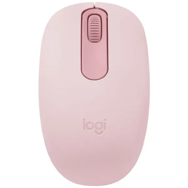 Mouse sem Fio Logitech M196 Até 1.000 DPI com Bluetooth - Rosa