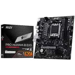 Placa Mãe MSI Pro A620AM-B Evo Socket AM5 DDR5
