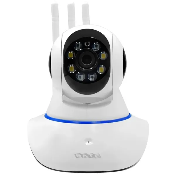 Câmera IP Satellite A-cam005 com WI-FI e Microfone - Branca