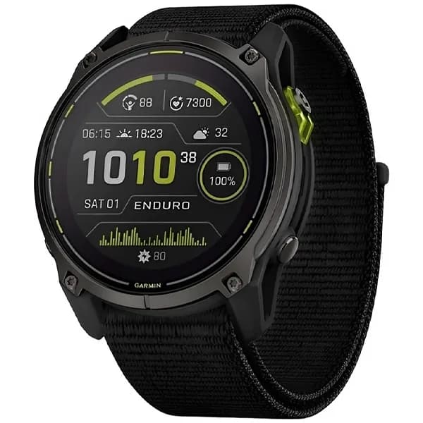 Relógio Garmin Enduro 3 010-02751 com GPS WI-FI - Preto
