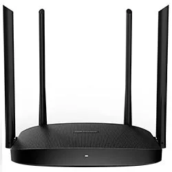 Roteador Hikvision DS-3WR12GC AC1200 Dual Band 2.4GHz 5GHz Preto 4 Antenas