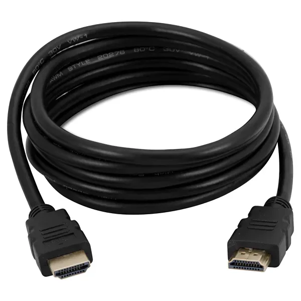 Cabo HDMI Quanta Qthdmi200 Full HD de 20 Metros - Preto