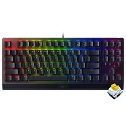 Teclado Gamer Mecânico Razer Blackwidow V3 Tenkeyless USB RGB Inglês Preto RZ03-03491800-R3M1