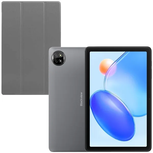 Tablet Blackview Tab 20 Wifi 64GB 4GB RAM de 10.1" 8mp 5mp + Capinha Cinza