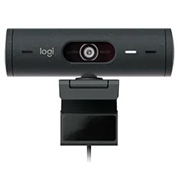 Webcam Logitech Brio 500 1080p / FHD - Preto (960-001412)