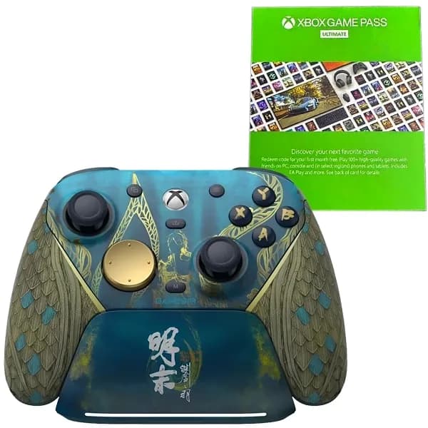 Controle sem Fio Gamesir G7 Pro Wuchang Fallen Feathers PC Xbox Smartphone + Game Pass Ultimate + Base de Carga