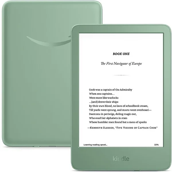 E-reader Amazon Kindle 11th Generation 2024 WI-FI 16GB de 6" - Matcha