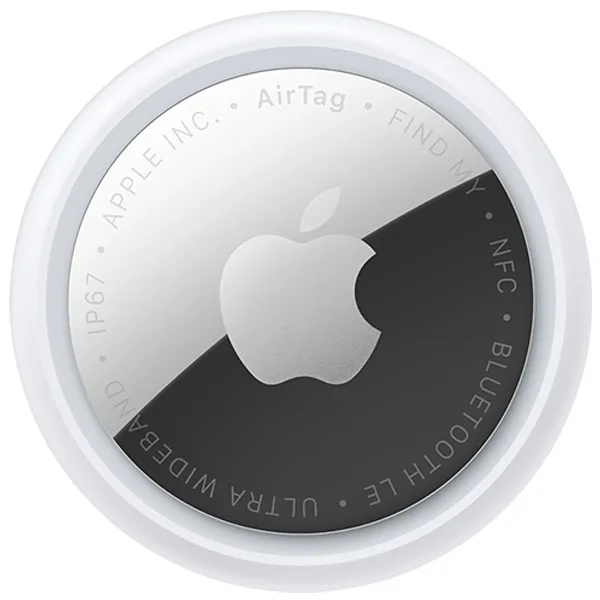 Localizador Apple Airtag 2nd Generation A2937 Mfe94am (2026) com Bluetooth - Prata Branco