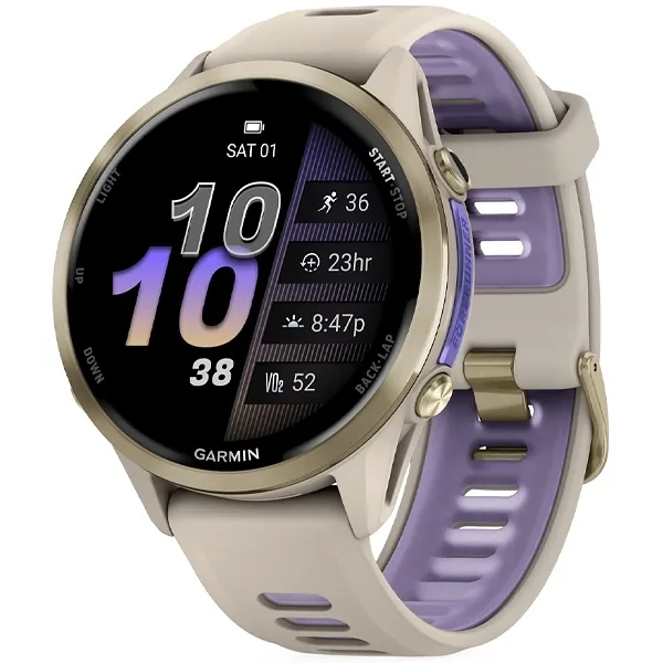 Relógio Garmin Forerunner 970 010-02969 com GPS Bluetooth - Gray Indigo