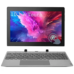 Tablet Lenovo IdeaPad D330-10IGM 4GB RAM 64GB 10.1" Wi-Fi Cinza com Teclado