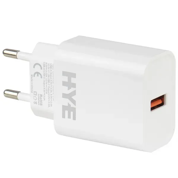 Adaptador de Tomada Hye Hyec165u USB de 22.5 Watts - Branco