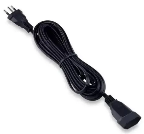 Megatron Cordao Prolongador 250V Pp 10a 1 Tomada 2p+t 3,0m Bivolt Preta 416