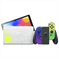 Console Nintendo Switch OLED Splatoon Edition 64GB Azul/Verde Neon (HEG-S-KCAAA)