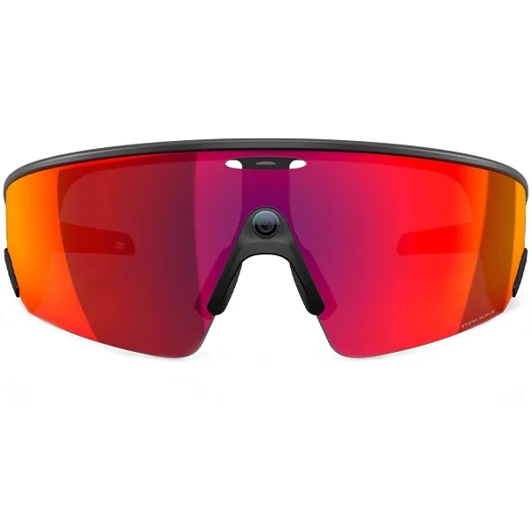Óculos de Sol Oakley Meta Vanguard 0W8001 com Câmera e Speaker - Black Prizm Road