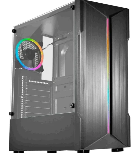 K-mex Gabinete Gamer Demon Ii ATX Preto CG-06W5