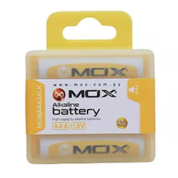 Pilhas Mox Alkaline LR03 1.5V / Aaa - Kit com 2
