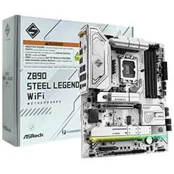 Placa Mãe Asrock Z890 Steel Legend WI-FI Socket Lga 1851 / DDR5