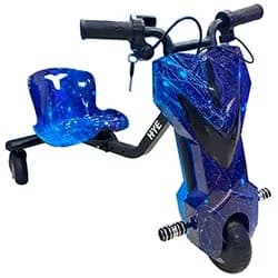 Triciclo Elétrico Hye TR01 / Bluetooth / Speaker / LED / 6.5" - Blue Galaxy