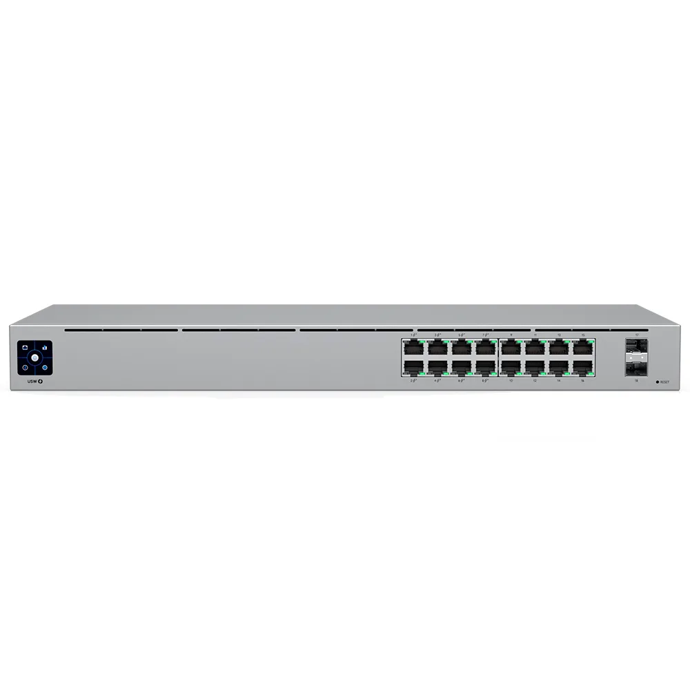 Hub Switch Ubnt USW-16-POE-BR Unifi 16 Portas / 2p / Sfp / RJ-45 / 60W
