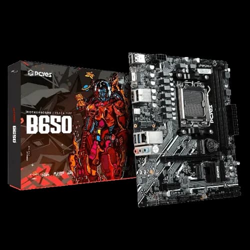 Pcyes Placa Mae B650 M.2 DDR5 Matx Am5
