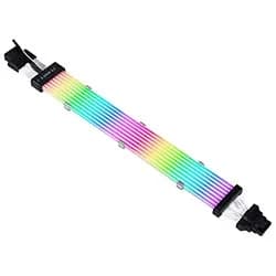 Cabo Lian Li Strimer Plus V2 PW16-8PV2 8 Light Guide 320mm 12 Pinos Preto