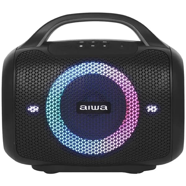 Speaker Aiwa AWPOK68 500W Bluetooth, Rádio FM, Aux, Micro SD Preto
