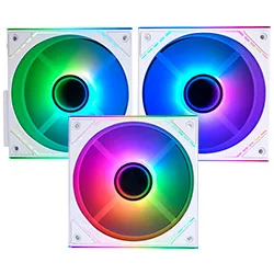 Cooler para Gabinete Thermalright TL-M12QRW-S X3 Reverse AirFlow ARGB Branco (Kit 3)
